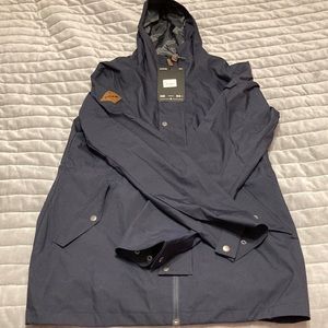 Dakine Paulina Navy Rain Coat